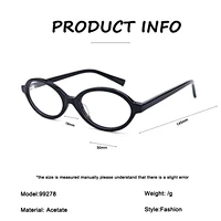 miu style oval acetate glasses
